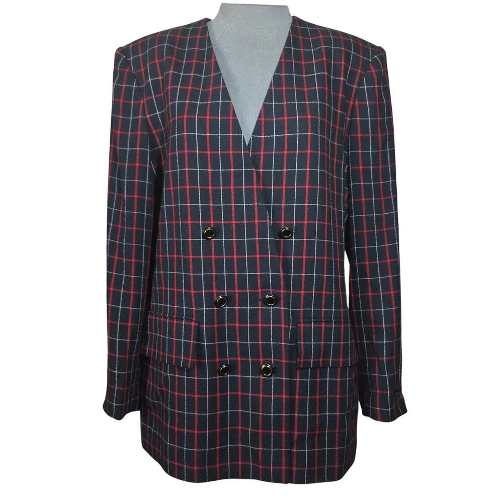 Black Blazer Jacket Size 14